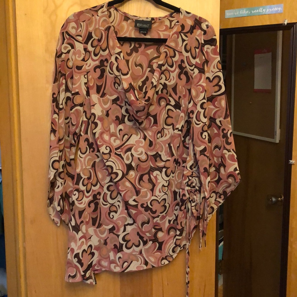 Lane Bryant Paisley Blouse